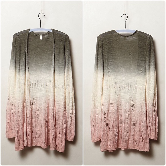 Anthropologie Tonal Tides Cardigan XSP - Picture 3 of 9
